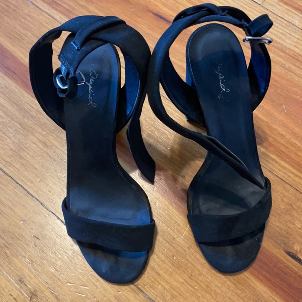 Black heels